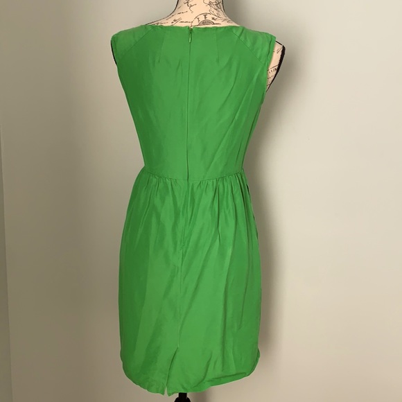 J Crew | Green Dress | size 2 - Picture 6 of 6